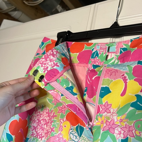 Vintage Lilly Pulitzer Tropical Pants - Picture 5 of 10